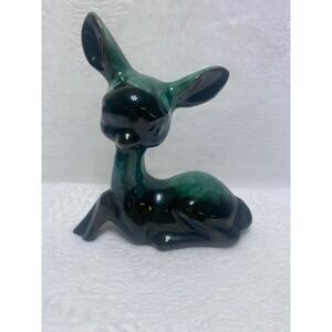 Vintage Fenelon Falls Ontario Deer Figurine Blue Mountain‎ Pottery Ceramic VTG